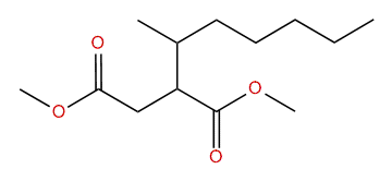 Dimethyl 2-(heptan-2-yl)-succinate